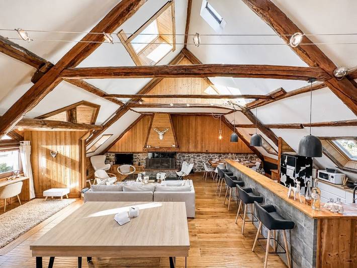 Agritourisme pour 10 personnes, avec Balcon