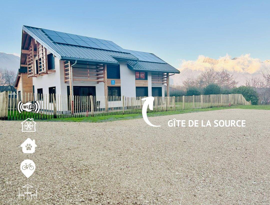 Gîte de la Source, 2 chambres, 2 sdb in Villard-d'Héry, Région de Chambéry