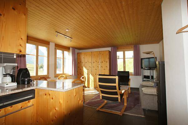 Ganze Ferienwohnung, Ferienwohnung Plazzöl Wiesendanger - Ferienwohnung für 2-4 Personen in Ftan, Unterengadin