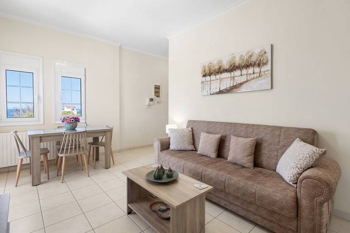 Apartamento entero, Apartamento de vacaciones para 4 personas con balcón in Daratsos, Region de Chania