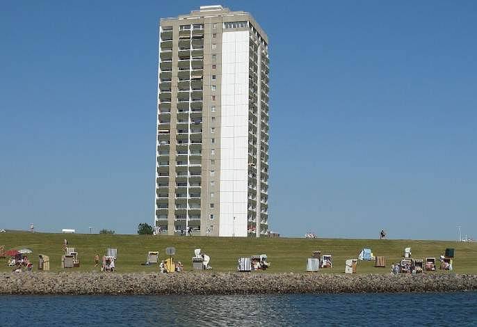 Ganze Ferienwohnung, Hochhaus - 2-Raum-Fewo 703/701 in Büsum, Dithmarschen