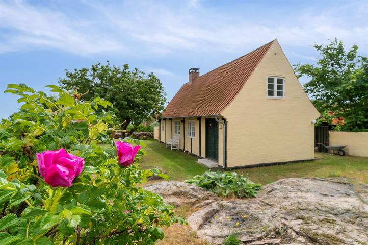 Ferieudlejning for 4 personer, med have i Svaneke