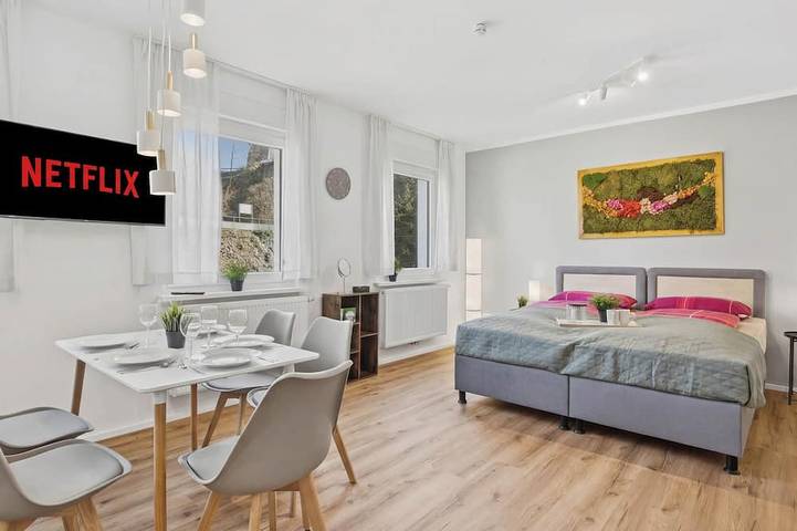 Ferienwohnung für 4 Personen, mit Balkon in Saarburg und Umgebung