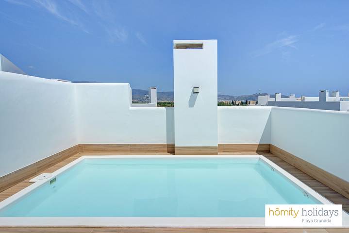 Apartamento entero, Apartamento de vacaciones para 5 personas con terraza in Playa Granada, Motril
