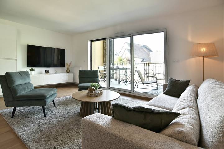 Vakantiewoning voor 6 personen, met balkon in Dinard