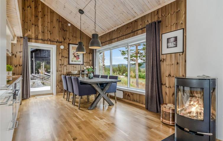 Ferienhaus für 9 Personen mit Ausblick in Gol