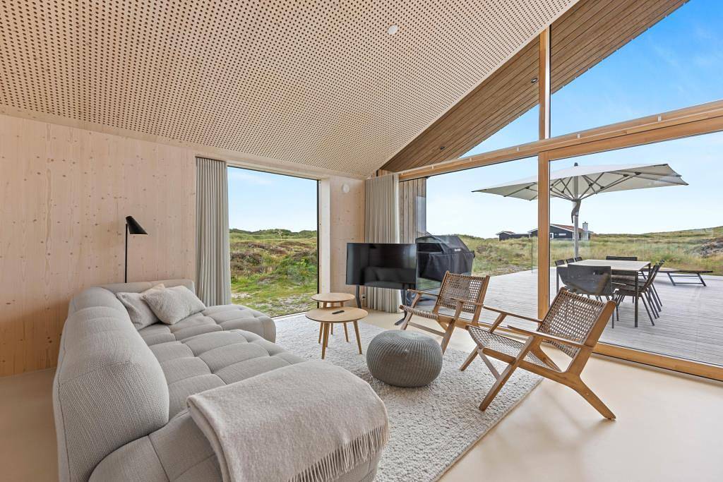 Modernes Ferienhaus für 6 Personen auf Fanø in Sønderho, Wadden Sea National Park
