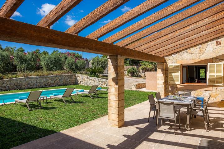 Finca für Gruppen für 4 Personen, mit Balkon und Garten in Son Servera - 4