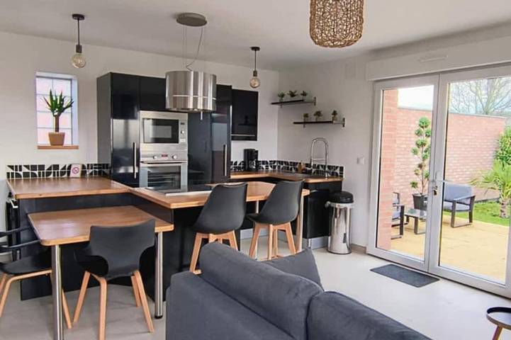 Gîte pour 3 personnes, avec jardin
