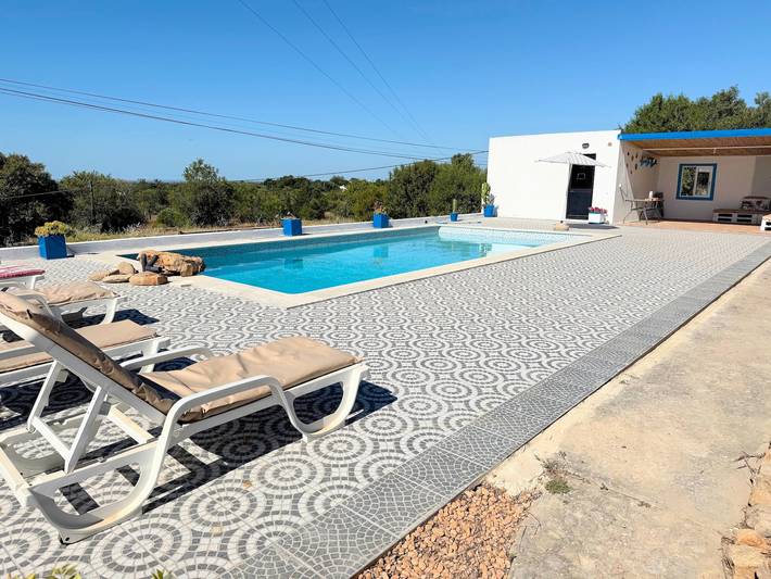 Casa de férias para 5 pessoas, com Varanda e Jardim em Moncarapacho