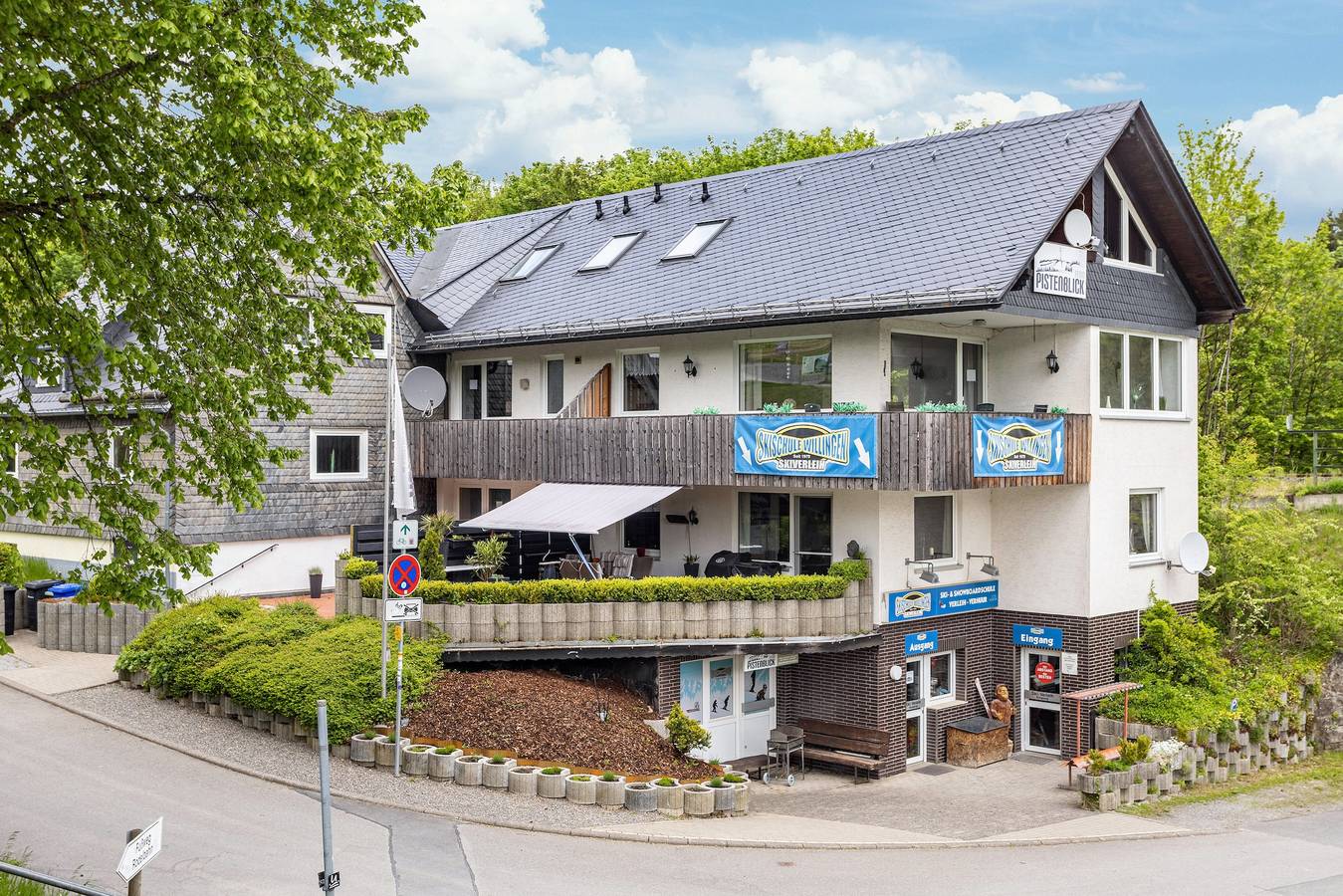 Ganze Wohnung, Ferienwohnung 'Piste 4' mit Gemeinschaftsterrasse, Balkon und Wi-Fi in Willingen, die Mittelgebirge