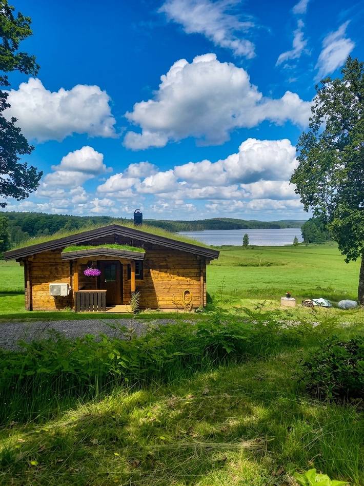 Ferienhaus für 6 Personen, mit Garten und Terrasse sowie Seeblick - 1