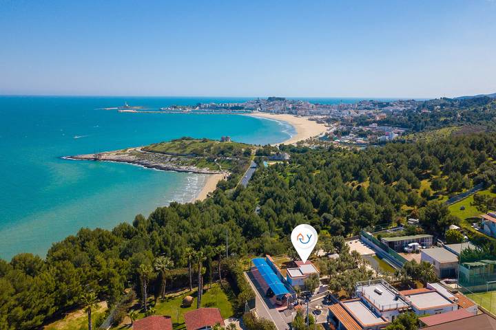 Ferienwohnung für 4 Personen, mit Terrasse und Pool, mit Haustier am Gargano
