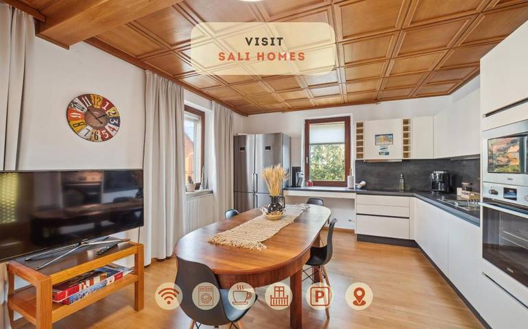 Ferienwohnung für 13 Personen, mit Terrasse