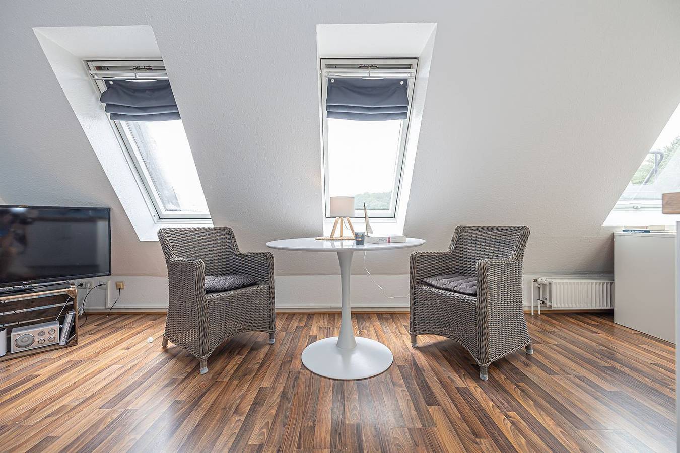 Hel lejlighed, Fewo1846 - Ahoi (App. 654) / comfortable studio apartment in the attic in Wassersleben, Harreslev