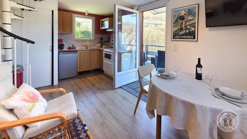 Gîte pour 2 personnes, avec jardin à Sère-en-Lavedan - 2