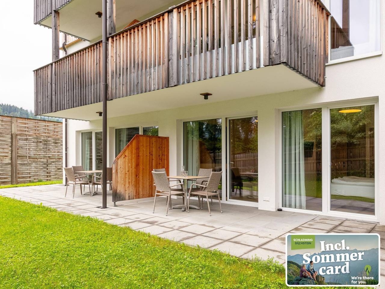 Ganze Wohnung, Schöne Wohnung mit Sauna und großer Terrasse in Haus, Schladming-Dachstein