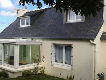 Location de vacances pour 3 personnes, avec jardin à Saint-Pol-de-Léon