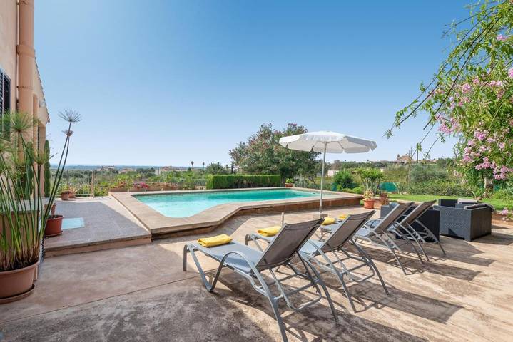 Finca für 4 Personen, mit Pool und Ausblick sowie Garten in S'Alqueria Blanca - 2