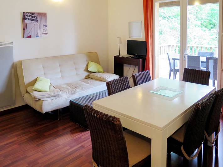 Gîte pour 6 personnes, avec terrasse et sauna, animaux acceptés dans Lac de Lacanau - 4