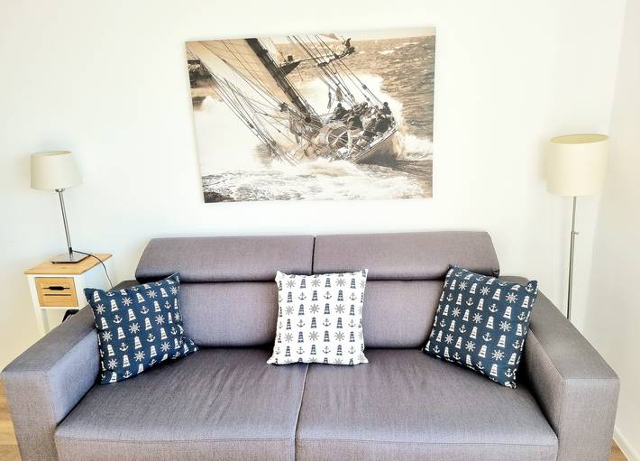 Ferienwohnung für 4 Personen, mit Balkon und Seeblick, kinderfreundlich in Schausende - 4