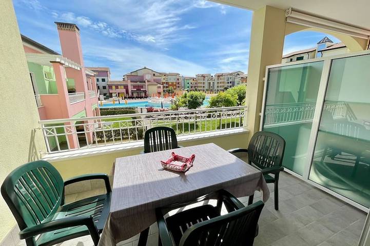 Appartement de vacances pour 5 personnes, avec piscine et balcon - 1
