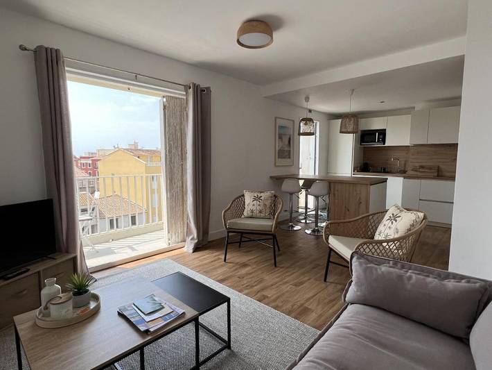 Gîte pour 4 personnes, avec terrasse dans Office de Tourisme de Palavas les Flots - 2