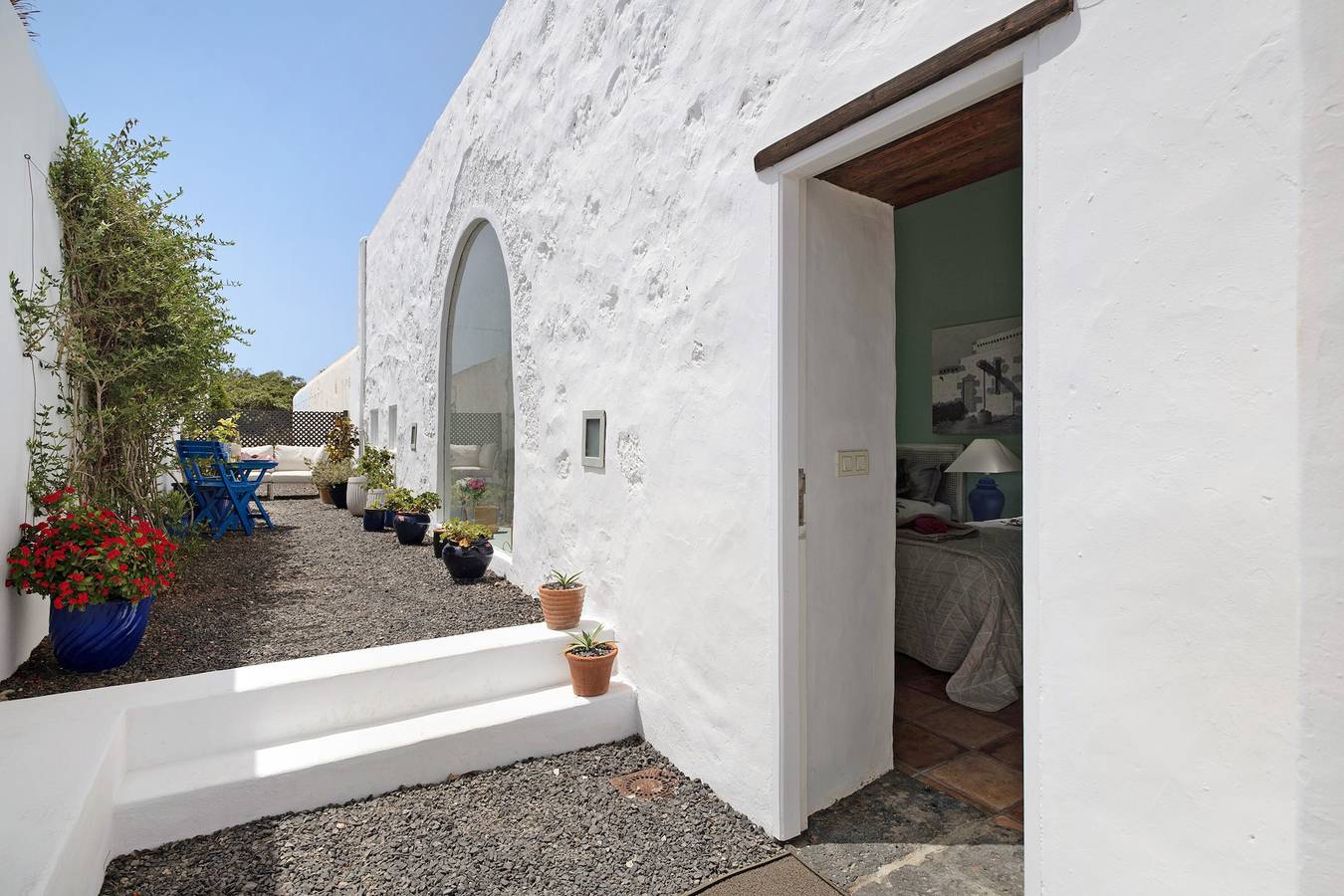 Appartement entier, Maison de vacances 'El Piccolo' avec jardin privé et Wi-Fi in Mácher, Tías
