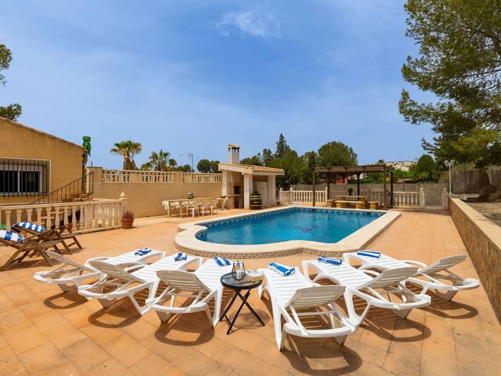 Chalet para 10 personas, con Terraza y Jardín en Valle de Ricote