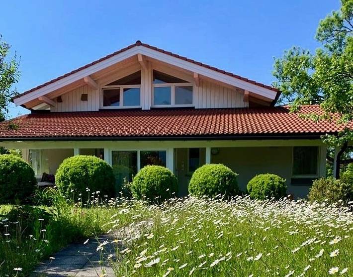 Ferienwohnung für 4 Personen, mit Terrasse und Garten in Traunstein