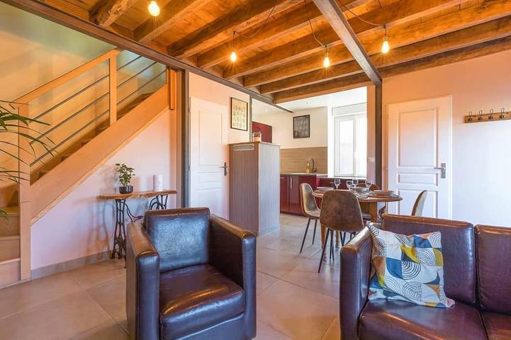 Maison de vacances pour 5 personnes, avec jardin