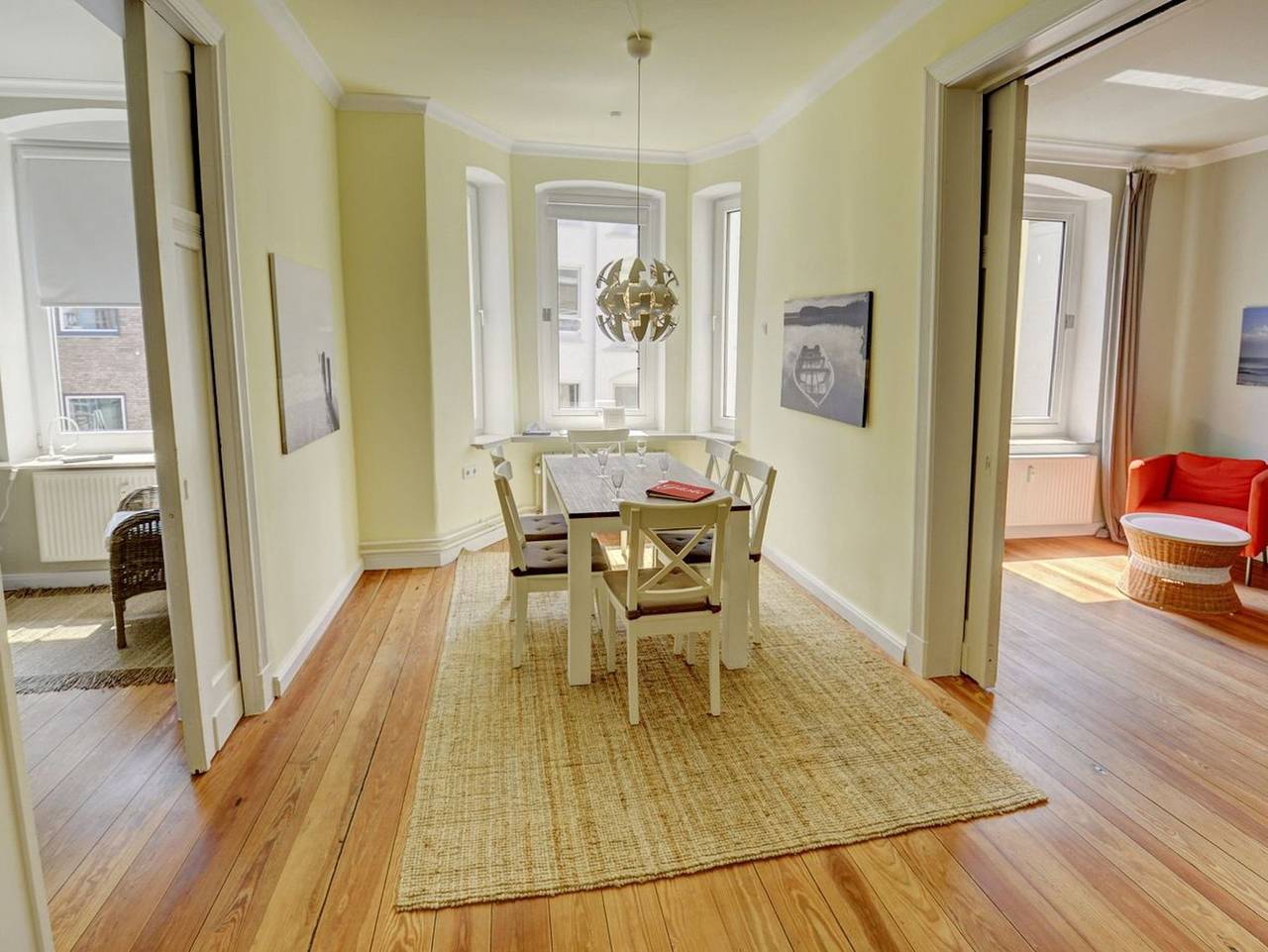 Ganze Ferienwohnung, Domizile Am Südermarkt - Am Südermarkt / zentral gelegene 2-Zimmer-Whg. im 2. Og mit Balkon in Flensburg, Flensburger Förde