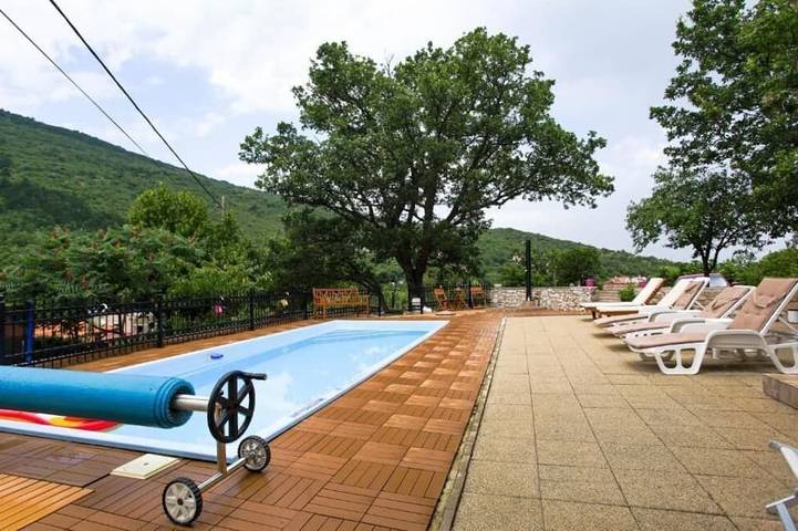 Ferienhaus für 10 Personen, mit Garten