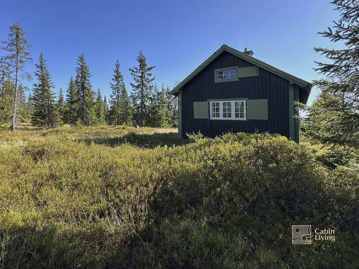 Hytte for 2 personer, med utsikt i Ringsaker 