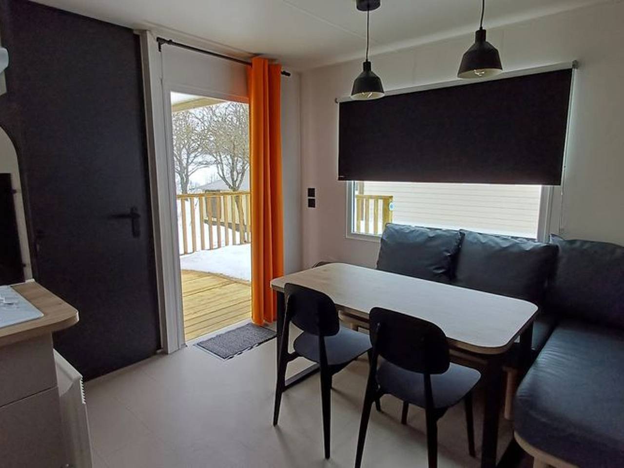 Mobilheim mit Terrasse in Langogne für 4 Personen in Langogne, Zentralmassiv