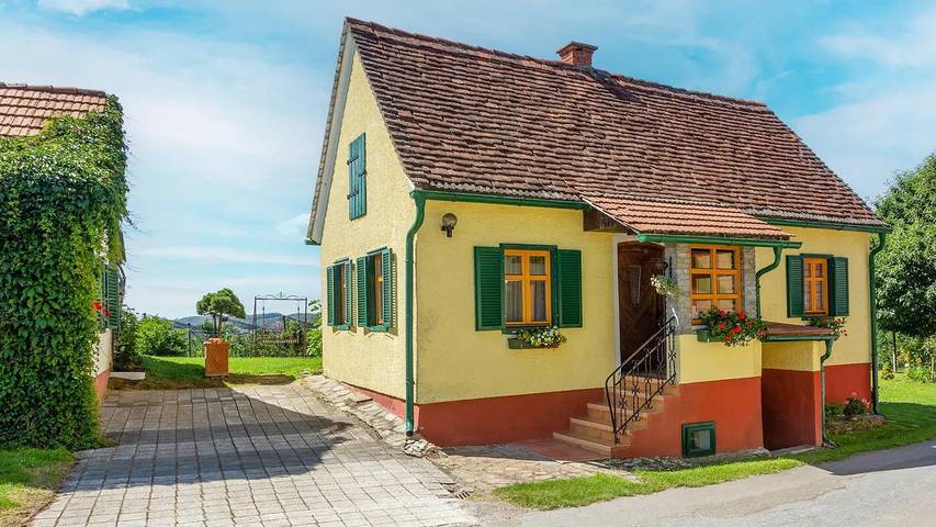 Ferienhaus für 4 Personen, mit Terrasse