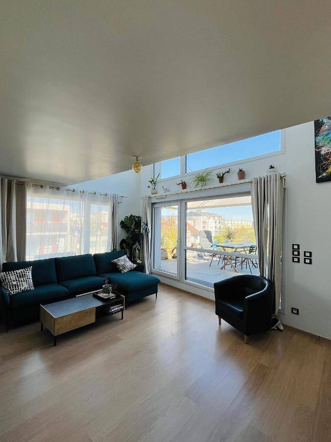 Gîte pour 4 personnes, avec terrasse et vue à Romainville - 3