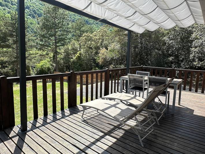 Holiday letting for 5 people, with garden in Languedoc-Roussillon