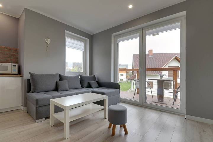 Gîte pour 4 personnes, avec terrasse et jardin, animaux acceptés à Szklarska Poręba