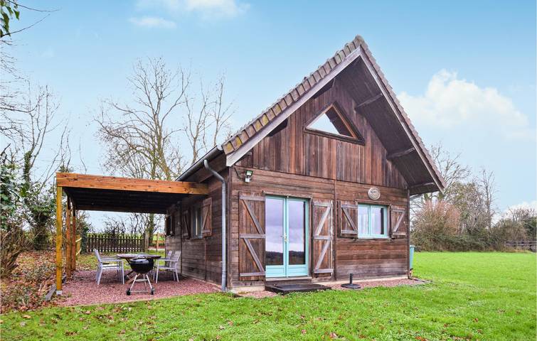 Chalet voor 4 personen, met tuin en terras, kindvriendelijk in Normandië