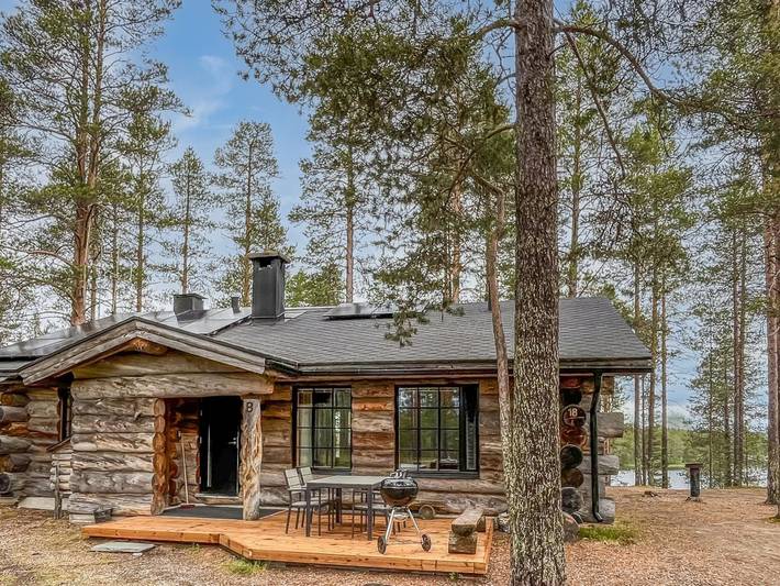 Chalet für 6 Personen, mit Ausblick und Sauna, mit Haustier in Finnland