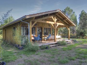 Location de vacances pour 5 personnes, avec jardin et terrasse à Vielle-Saint-Girons