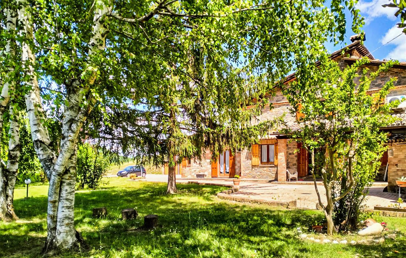 Casa vacanza per 16 persone con giardino in Comunanza, Parco nazionale dei Monti Sibillini