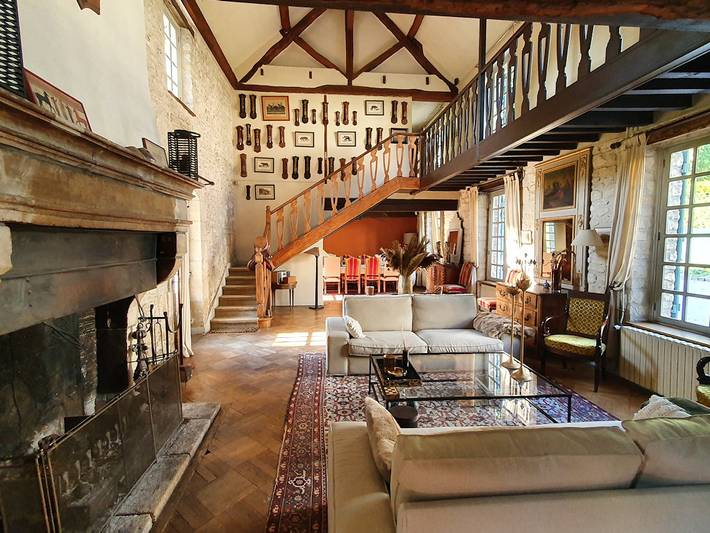 Manoir pour 18 personnes, avec terrasse et jardin, animaux acceptés dans Oise - 4