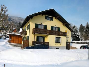 Ferienwohnung für 4 Personen, mit Garten und Balkon sowie Seeblick im Salzkammergut