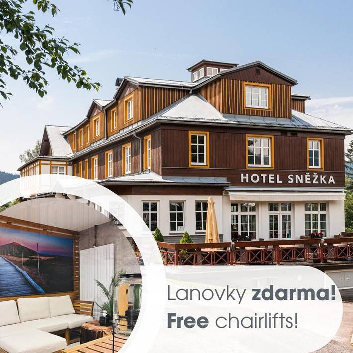 Hotel für 3 Personen, mit Whirlpool und Garten sowie Sauna in Spindlermühle