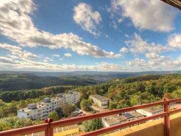 Ferienwohnung für 2 Personen, mit Balkon und Ausblick sowie Sauna in Rhein (Deutschland)