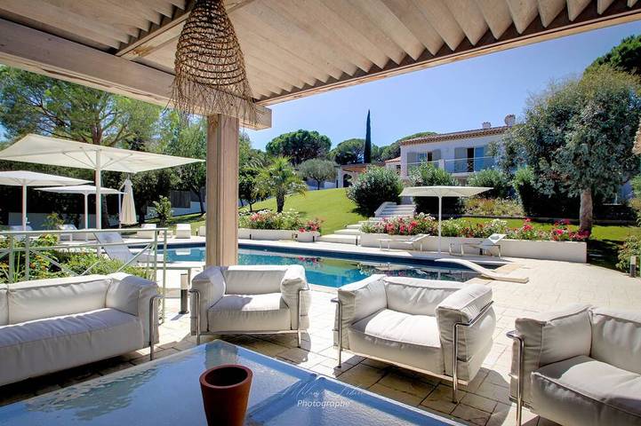 Villa pour 10 personnes, avec balcon et jardin à Saint-Tropez