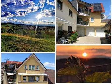 Ferienhaus für 5 Personen, mit Garten und Balkon in Kaiserstuhl