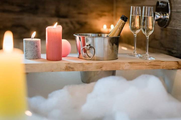 Ferienwohnung für 2 Personen, mit Sauna und Balkon sowie Garten in Petting - 3